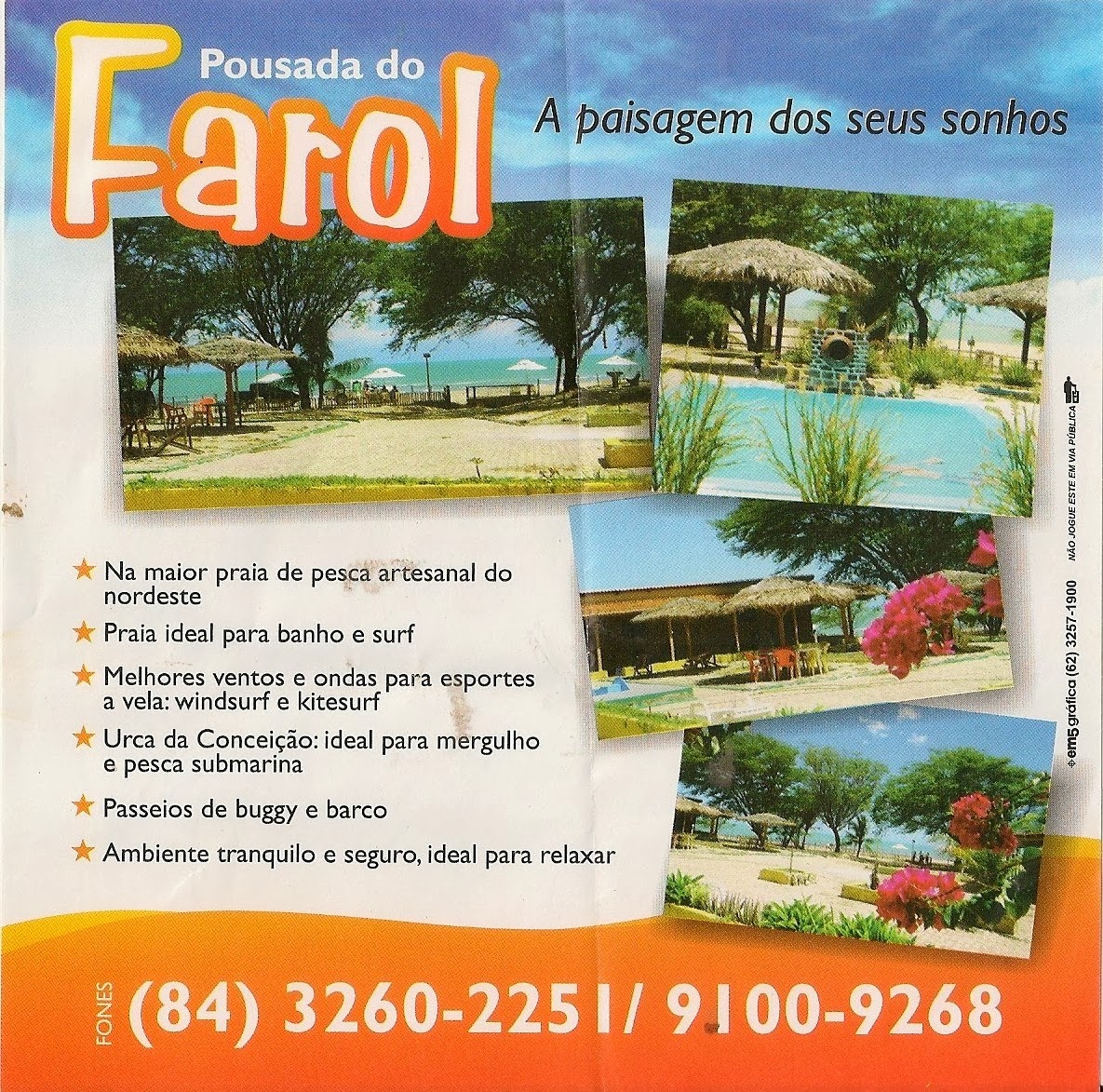 POUSADA DO FAROL EM SÃO BENTO DO NORTE/RN