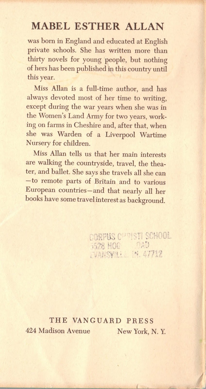 An Island in a Green Sea by Mabel Esther Allan An Island in a Green Sea by Mabel Esther Allan