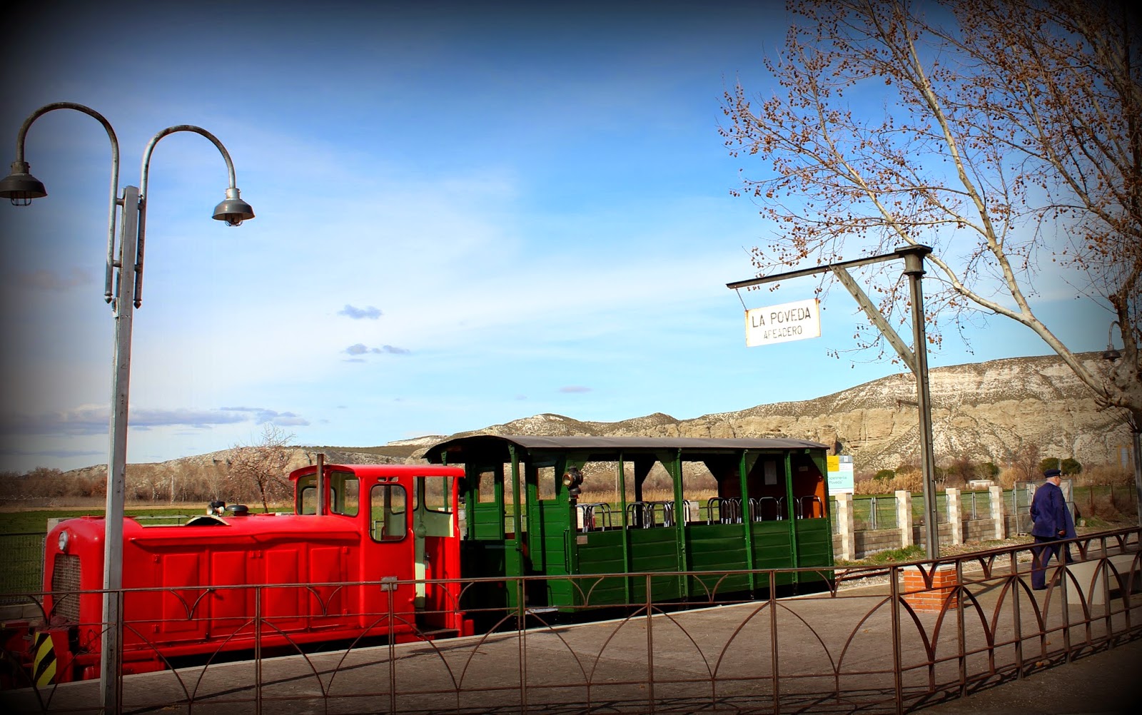 Tren lanzadera del apeadero de la Poveda. Arganda del Rey