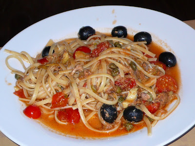 Linguine alla puttanesca (Tommy di Napoli, Budapest)