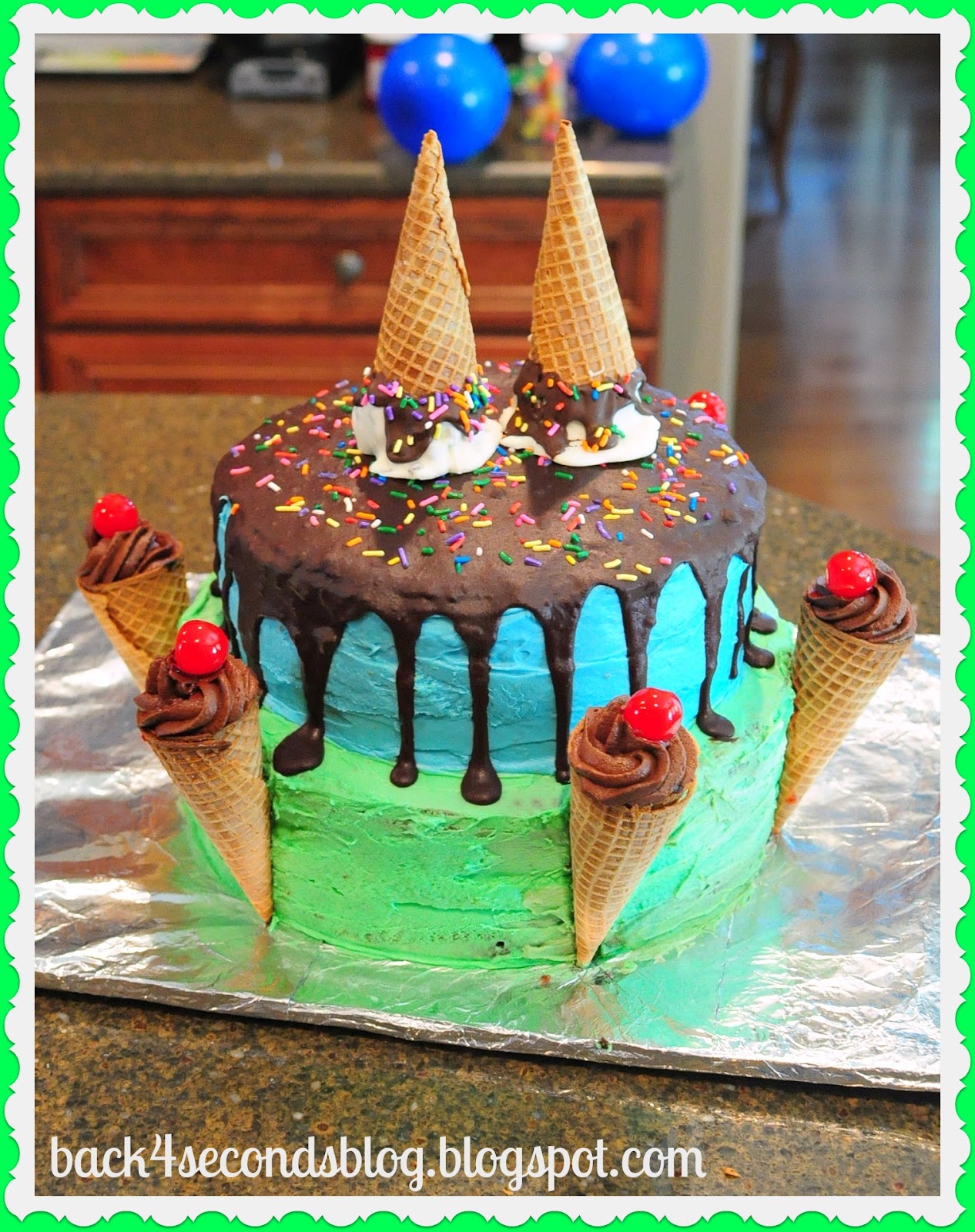 Back For Seconds Ice Cream 1st Birthday Bash and *Link Party*