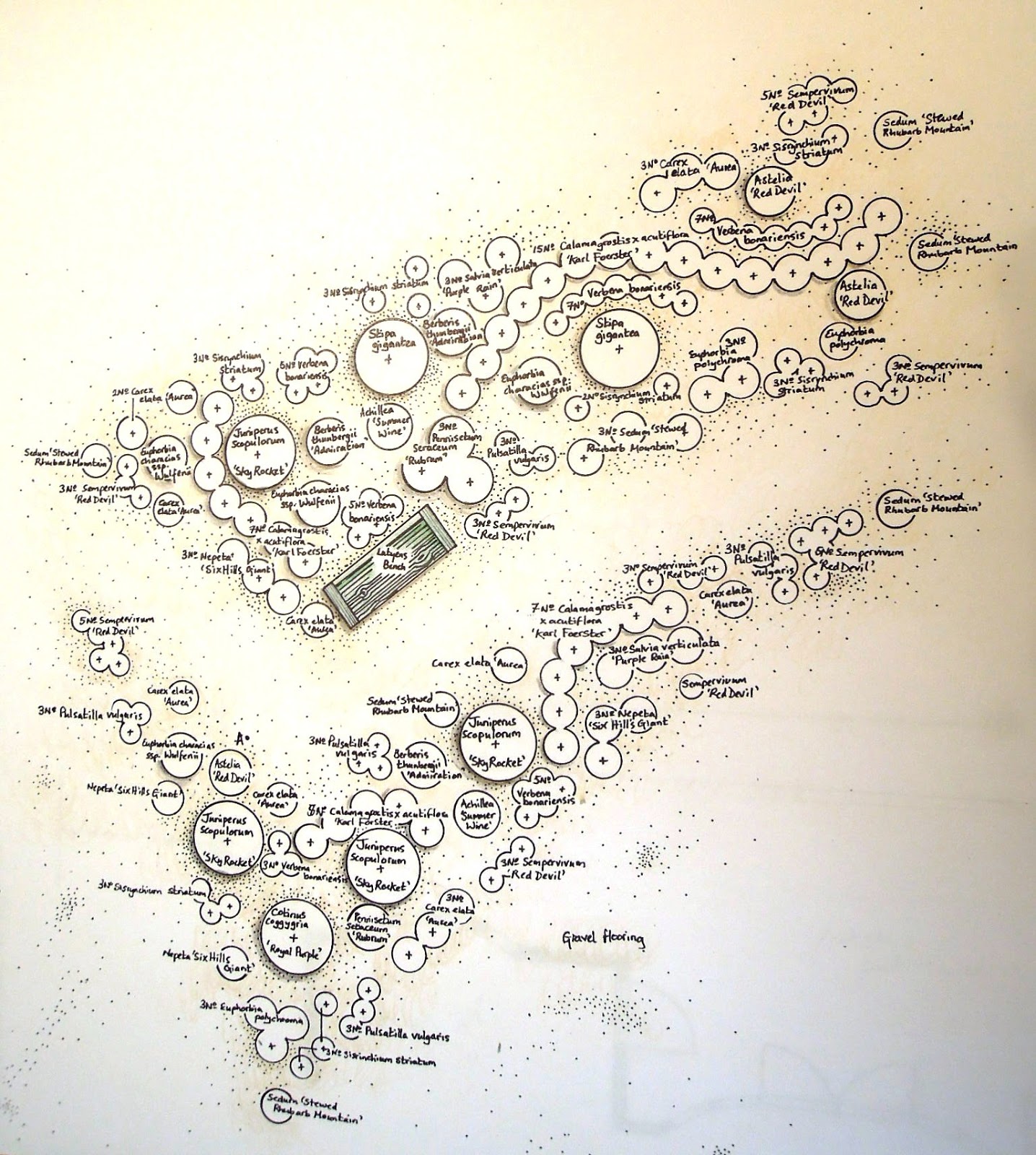 Fabtastic Ink - Designs for Life: Dry / Gravel Gardens