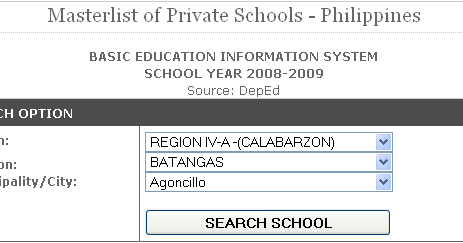 List Of Private Schools For Kids In The Philippines List Of Private Schools For Kids In The Philippines