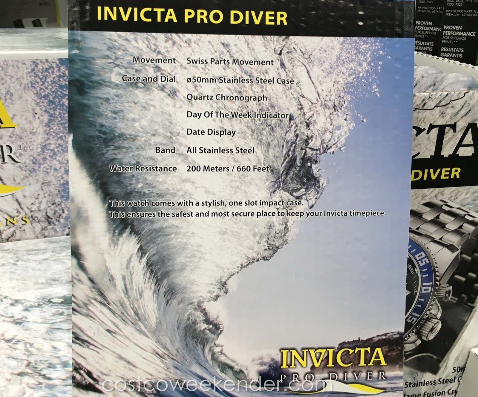 Invicta Pro Diver Men's Watch Costco Weekender