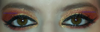 Gryffindor eye look