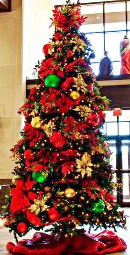 decoracao arvore de natal vermelho e dourado:Decoração de natal: 25 modelos lindíssimos de árvores de natal decoracao arvore de natal vermelho e dourado:Decoração de natal: 25 modelos lindíssimos de árvores de natal