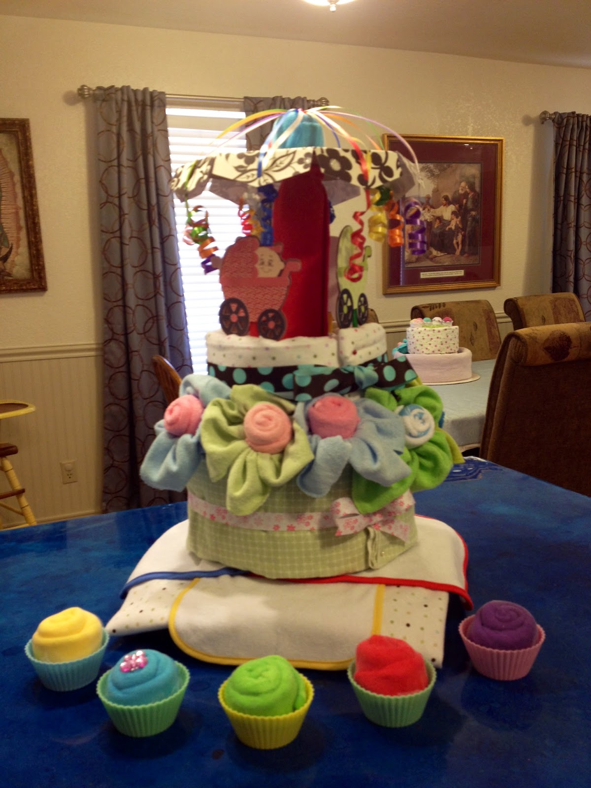 ~ Marilyn's Diaper Castle ~: Baby Cake Carousel