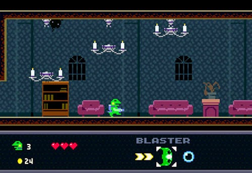 PG First Play: Hands-on with Kero Blaster - Pixel's amphibious