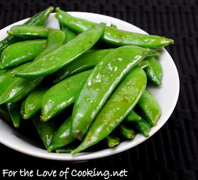 Soy Sesame Sugar Snap Peas