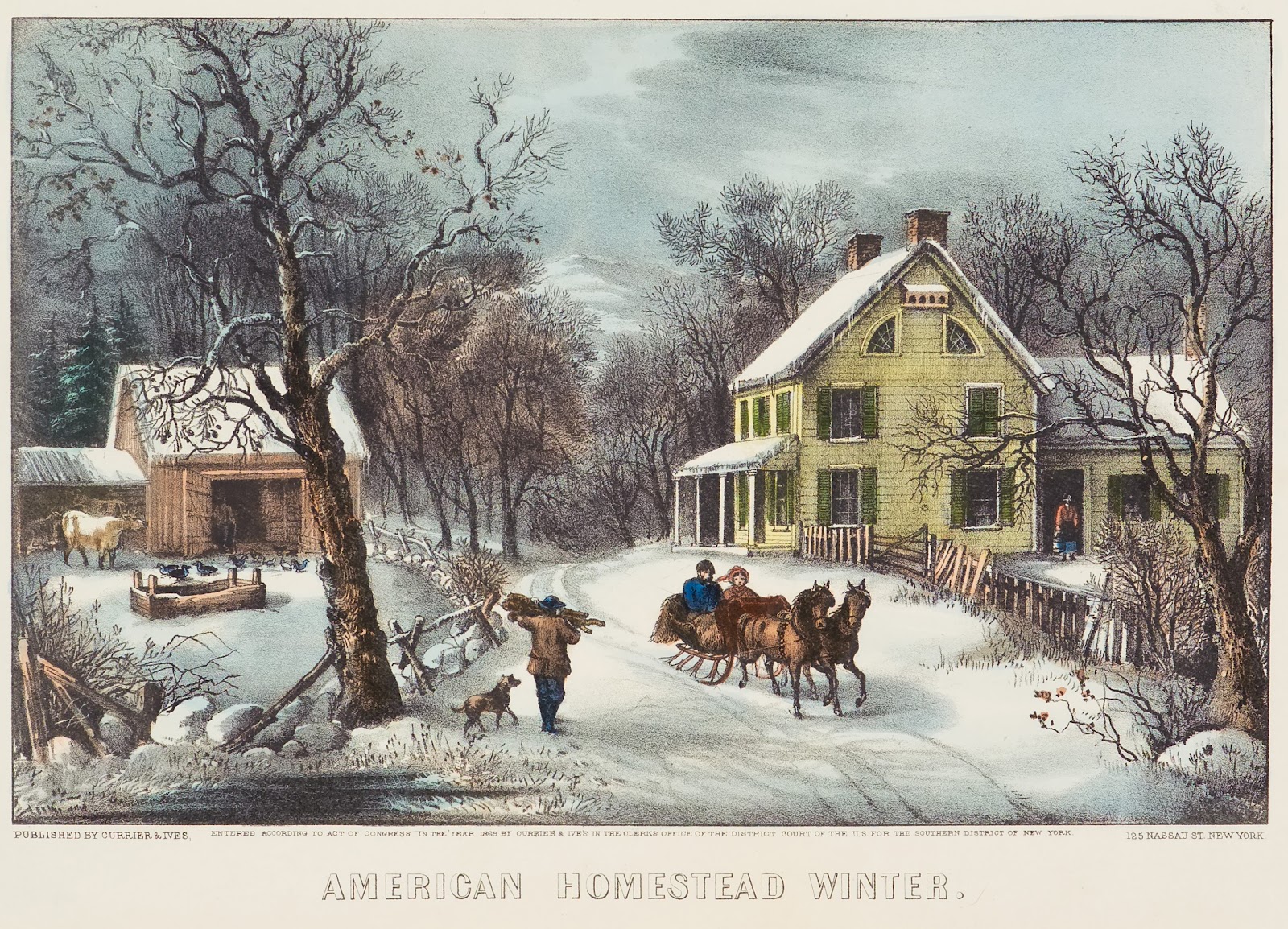 Art Now and Then Currier and Ives