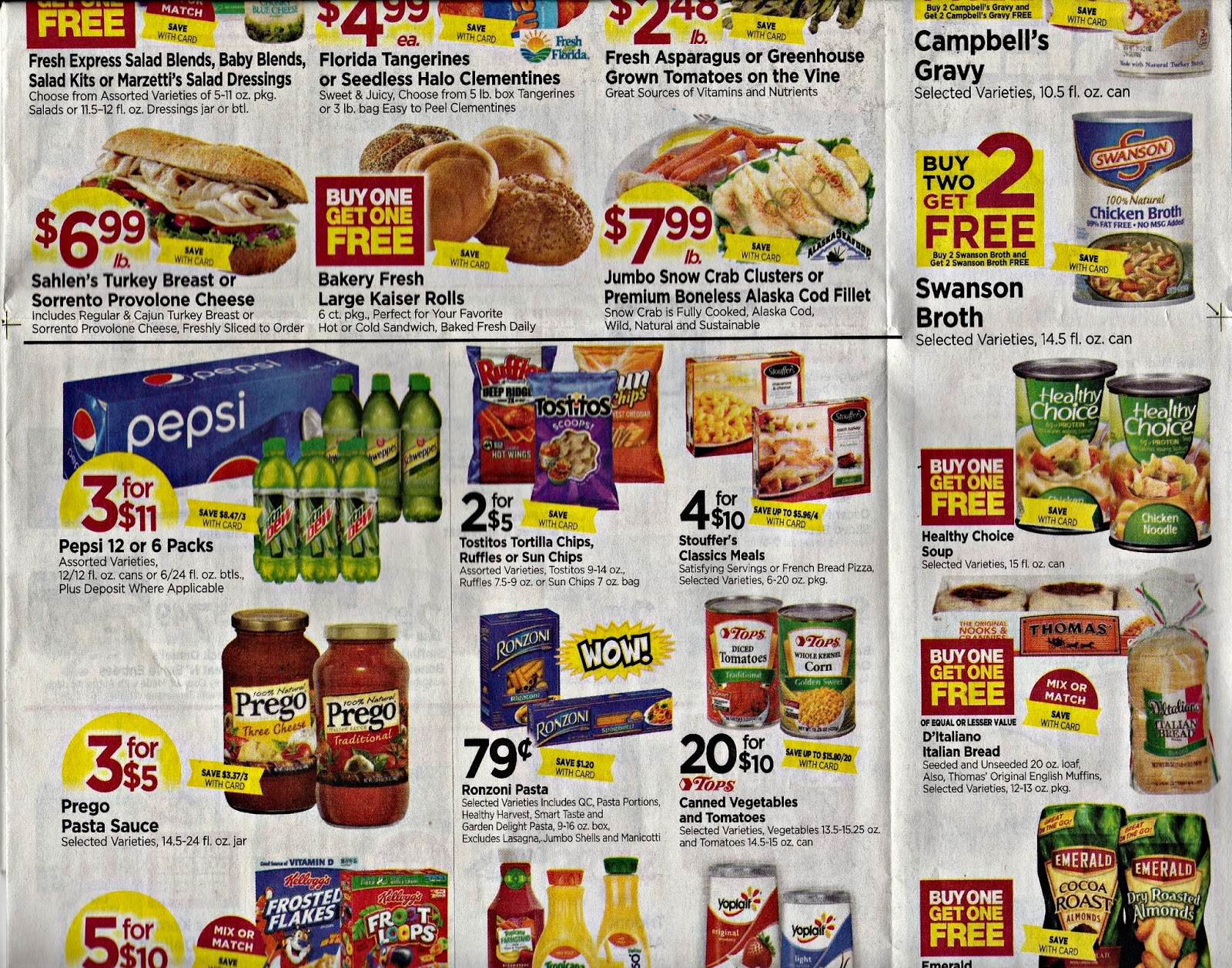 WNY Deals and ToDos Tops Markets Weekly Ad Scan Preview for 11/2 thru 11/8