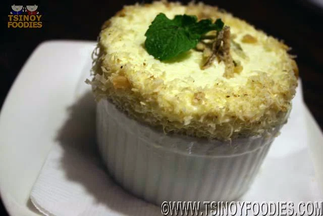 frozen lime souffle