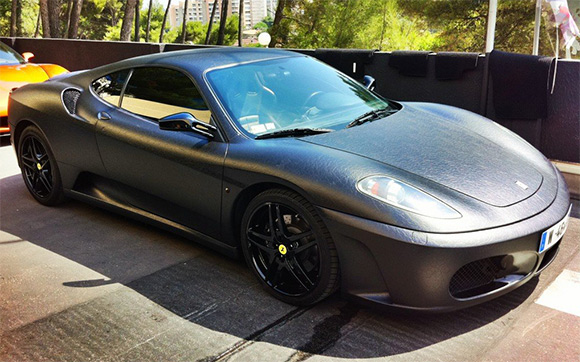 Just A Car Guy Quite An Interesting Look Vinyl Wrap Over A