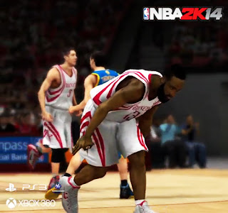 James Harden’s NBA 2K14 Celebration After Making a 3-point Shot