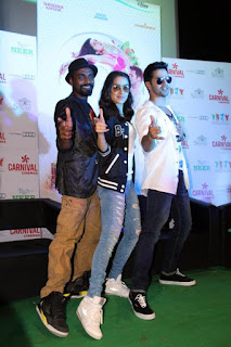 Remo, Shraddha Kapoor, Varun for Promotion of 'ABCD - Any Body Can Dance - 2' at Carnival Cinemas in Indore 
