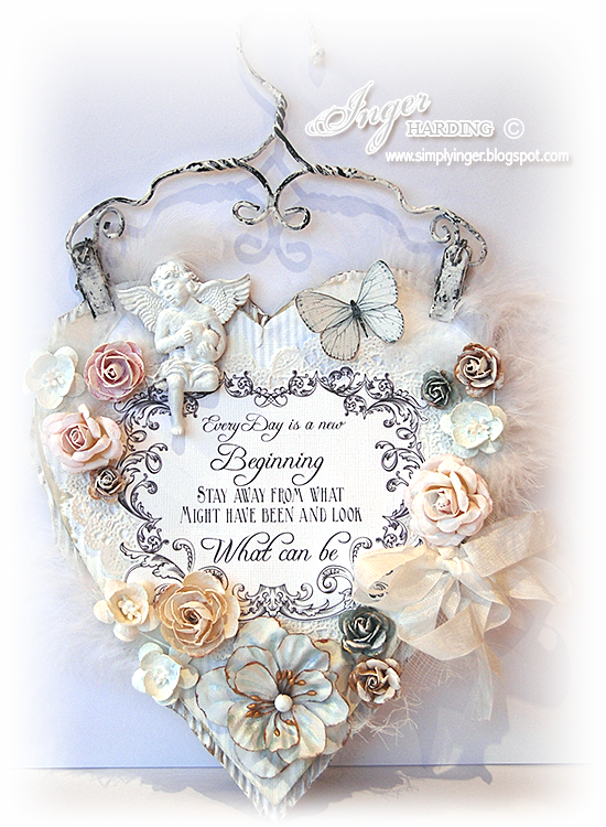 Inger Harding Shabby Chic Wall Hanging