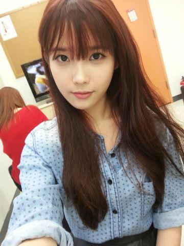 Angie Wong How To See Through Bangs Fringe