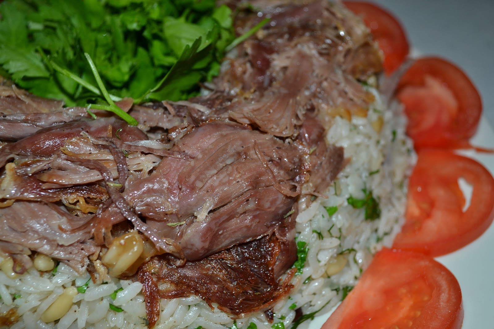 ANNEMİNELİ İÇ PİLAVLI KAZ ETİ