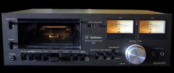 Deck Cassette Technics BlogTechnics+RS-615S