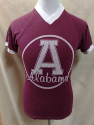 vtg 5050 Alabama raglan ringer