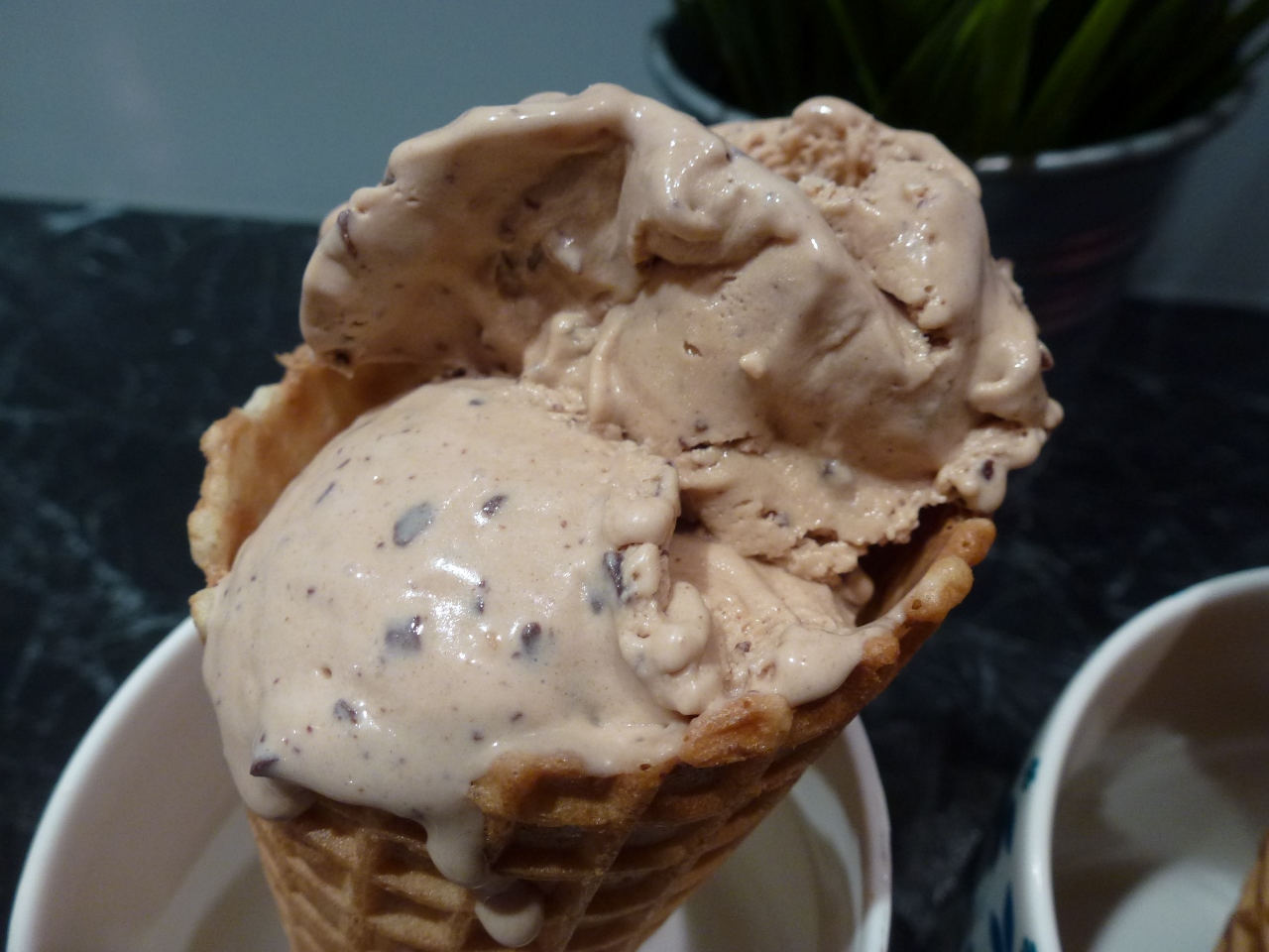 Milkshakes And Pattycakes Malt Chocolate Ice Cream With Dark Chocolate