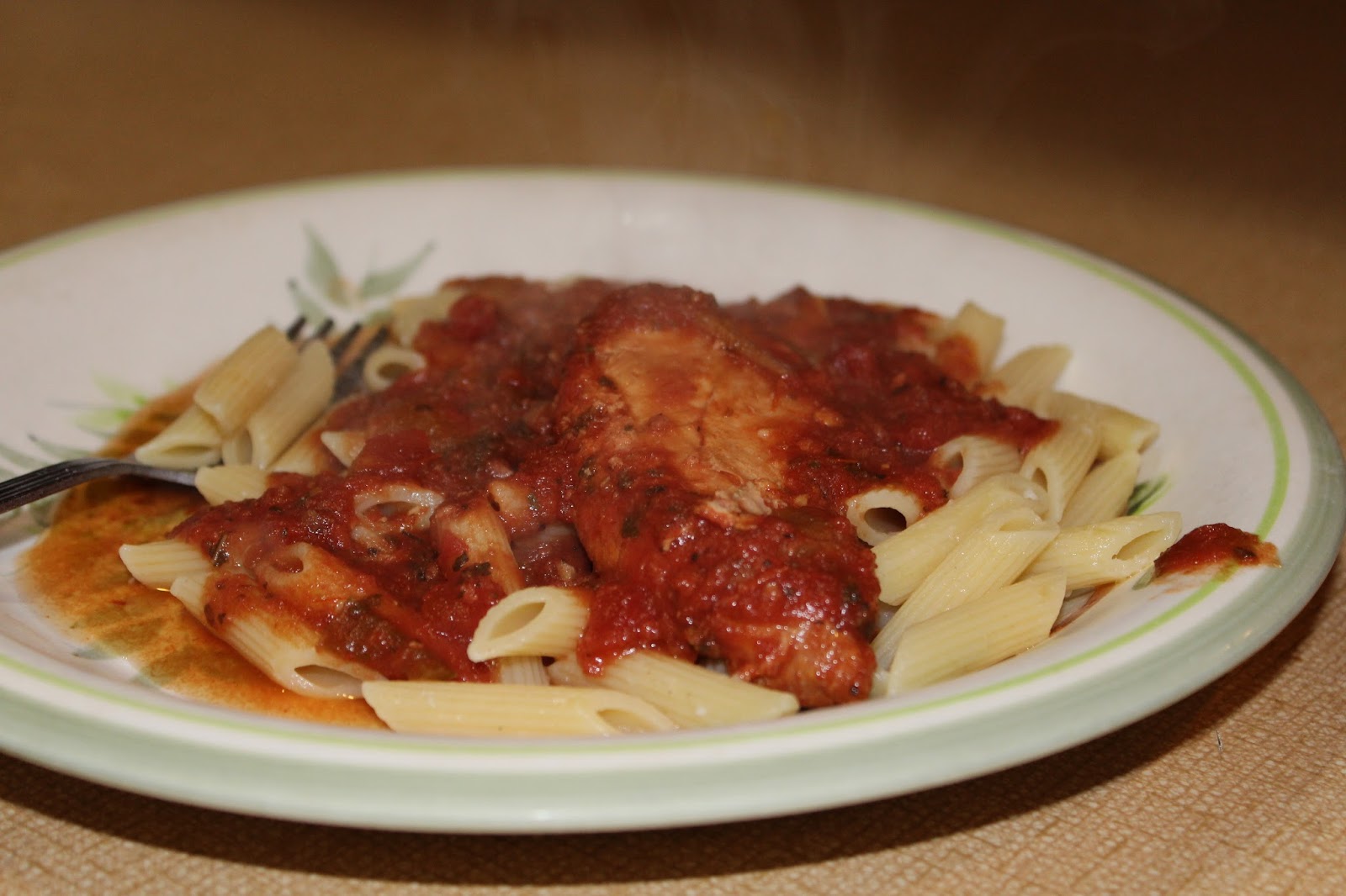Growing to Four Chicken Cacciatore Crock Pot Freezer Meal