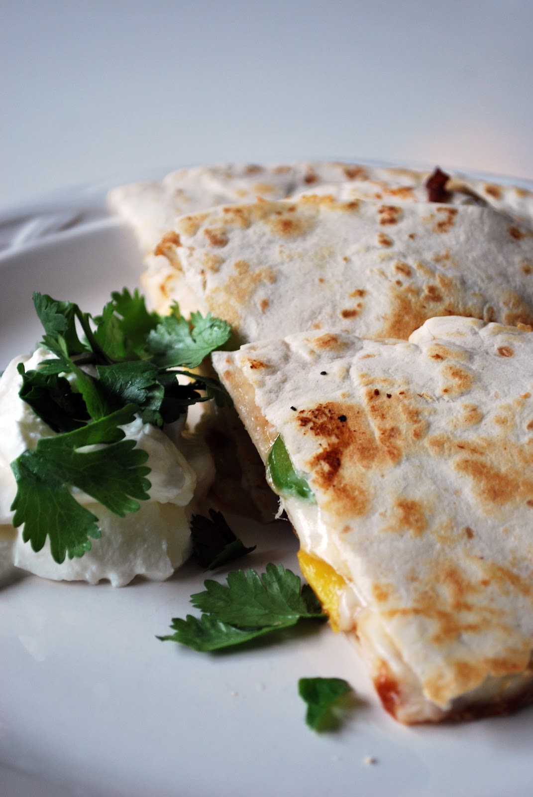 Larissa Another Day BBQ Chicken Pineapple Quesadillas