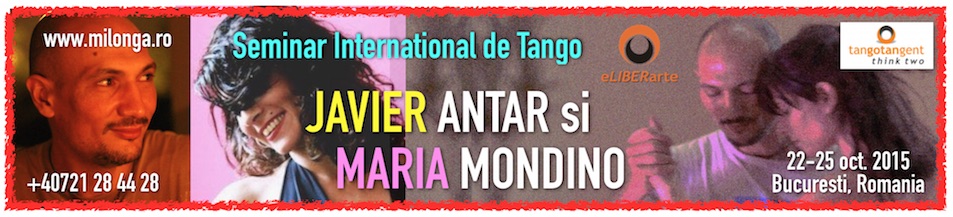 Javier Antar y Maria Mondino, October 22-25 in Bucharest, Romania