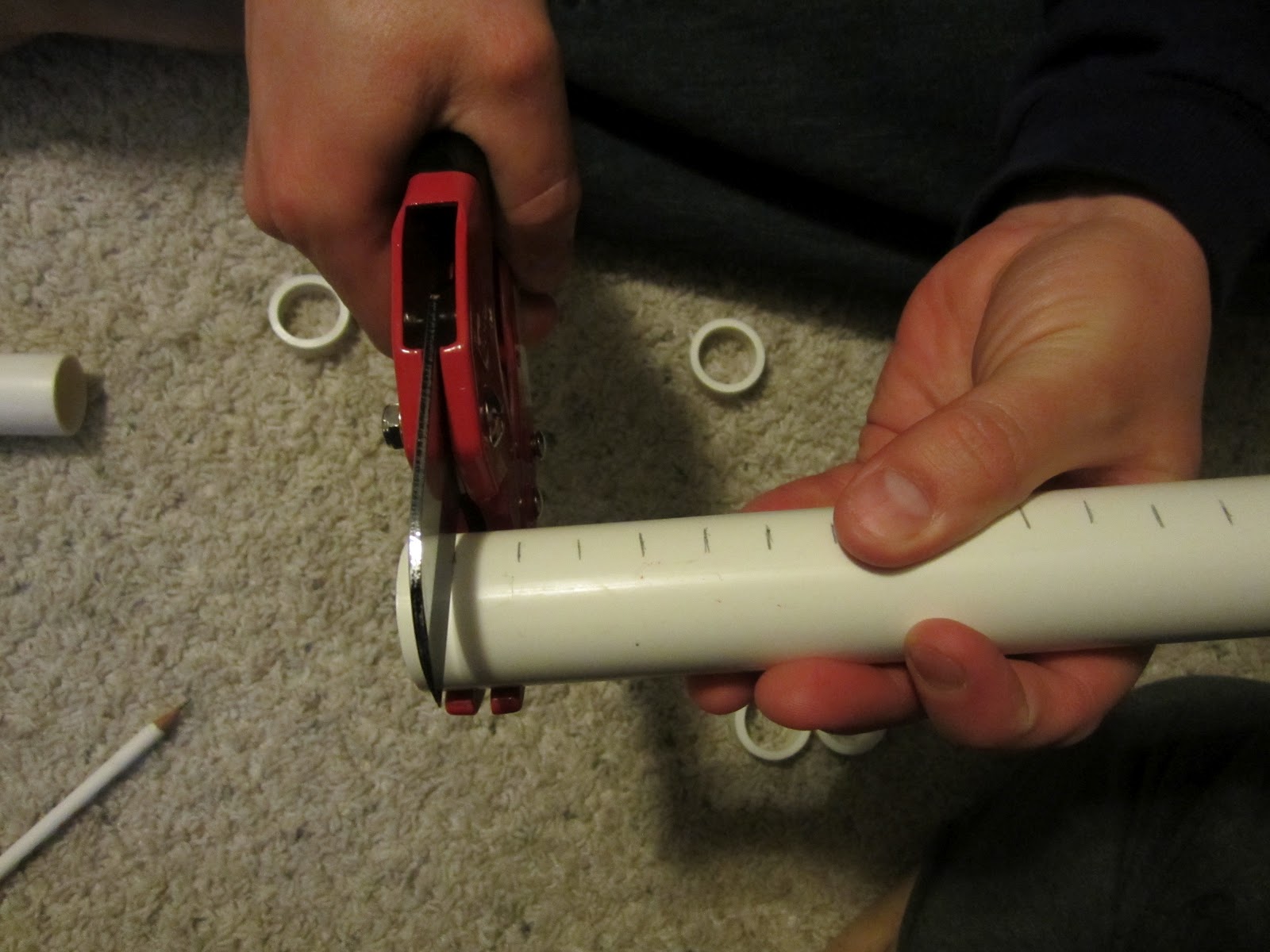 Raising Little Disciples Cross made from PVC Pipe