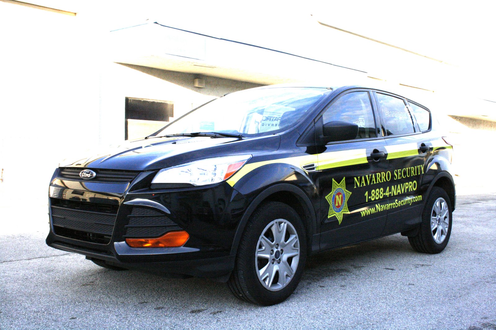 Security Patrol Car Wrap Graphics Fort Lauderdale Florida Navarro