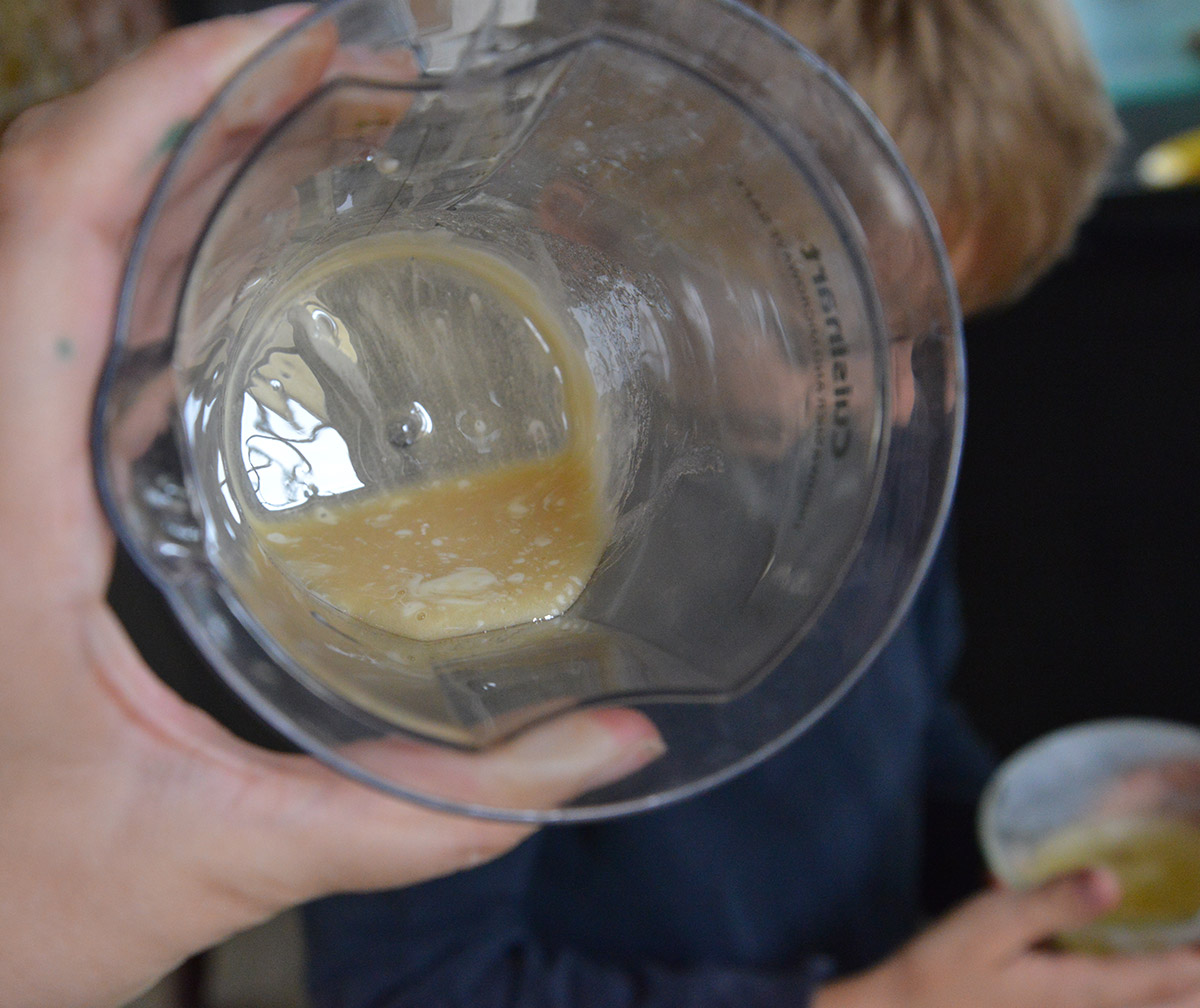 A school of fish Crystallized Honey experiments