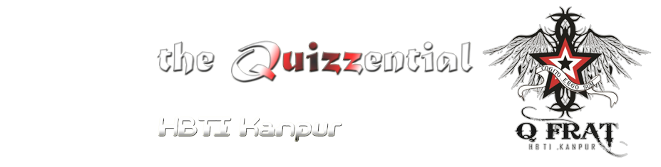 THE QUIZZENTIAL @ HBTI, Kanpur
