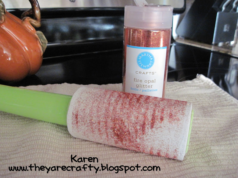 They Are Crafty How to clean up all that GLITTER