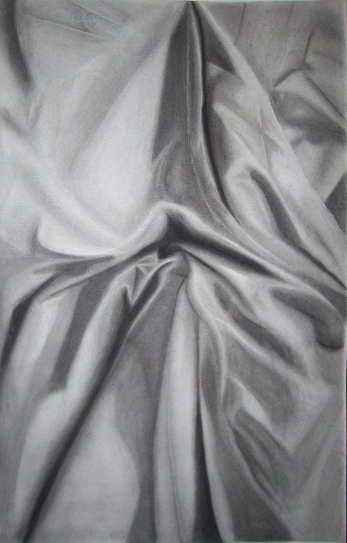 drapery charcoal