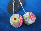 Fimo Beads Earrings