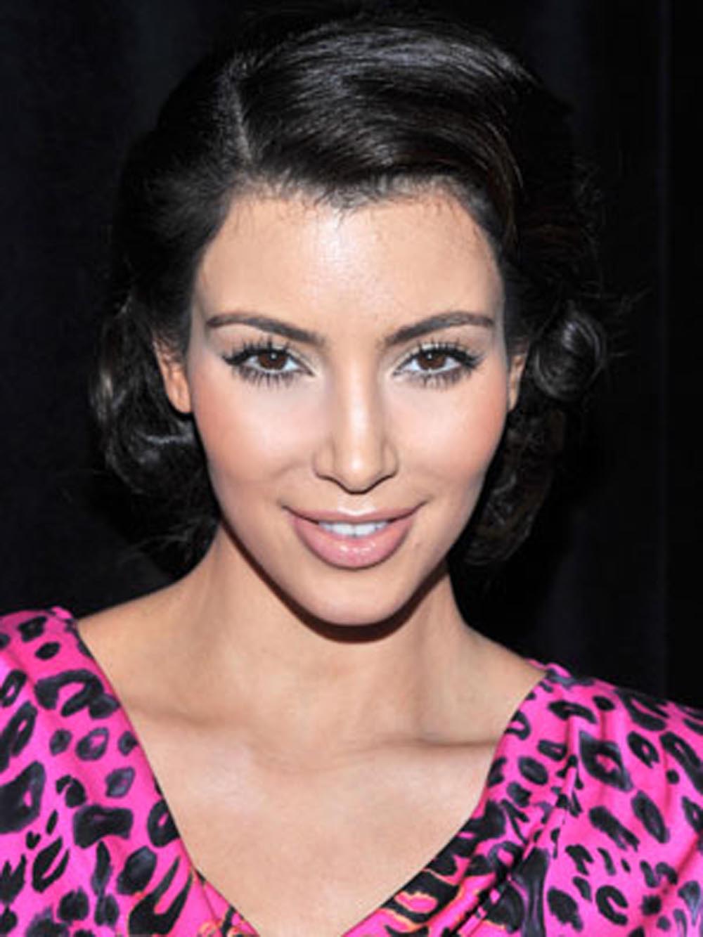 Kim Kardashian Updo Hairstyles 04 Kim Kardashian Updo Hairstyles 04
