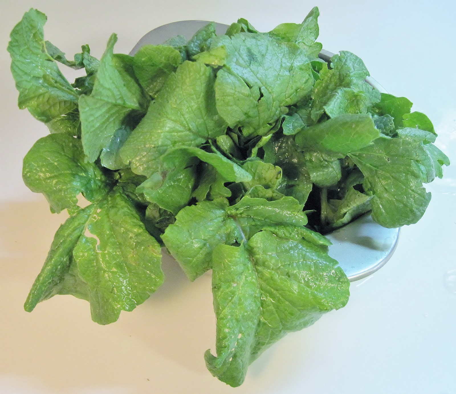 Carolina Sauce Company Passover Recipe CinnamonSpiced RadishGreens