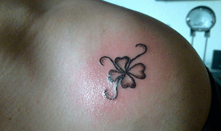 Tatuajes Trébol 4 Hojas