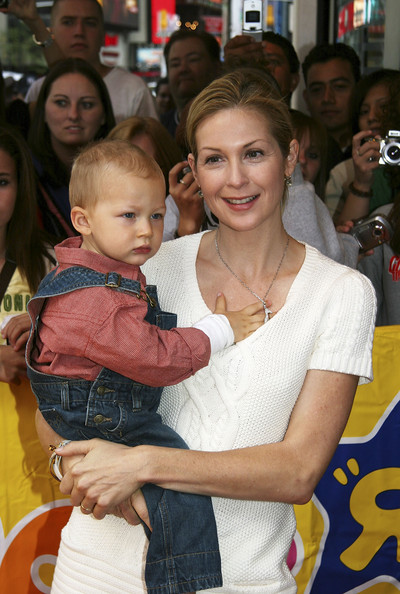 Kelly Rutherford's and Daniel Giersch son Hermes