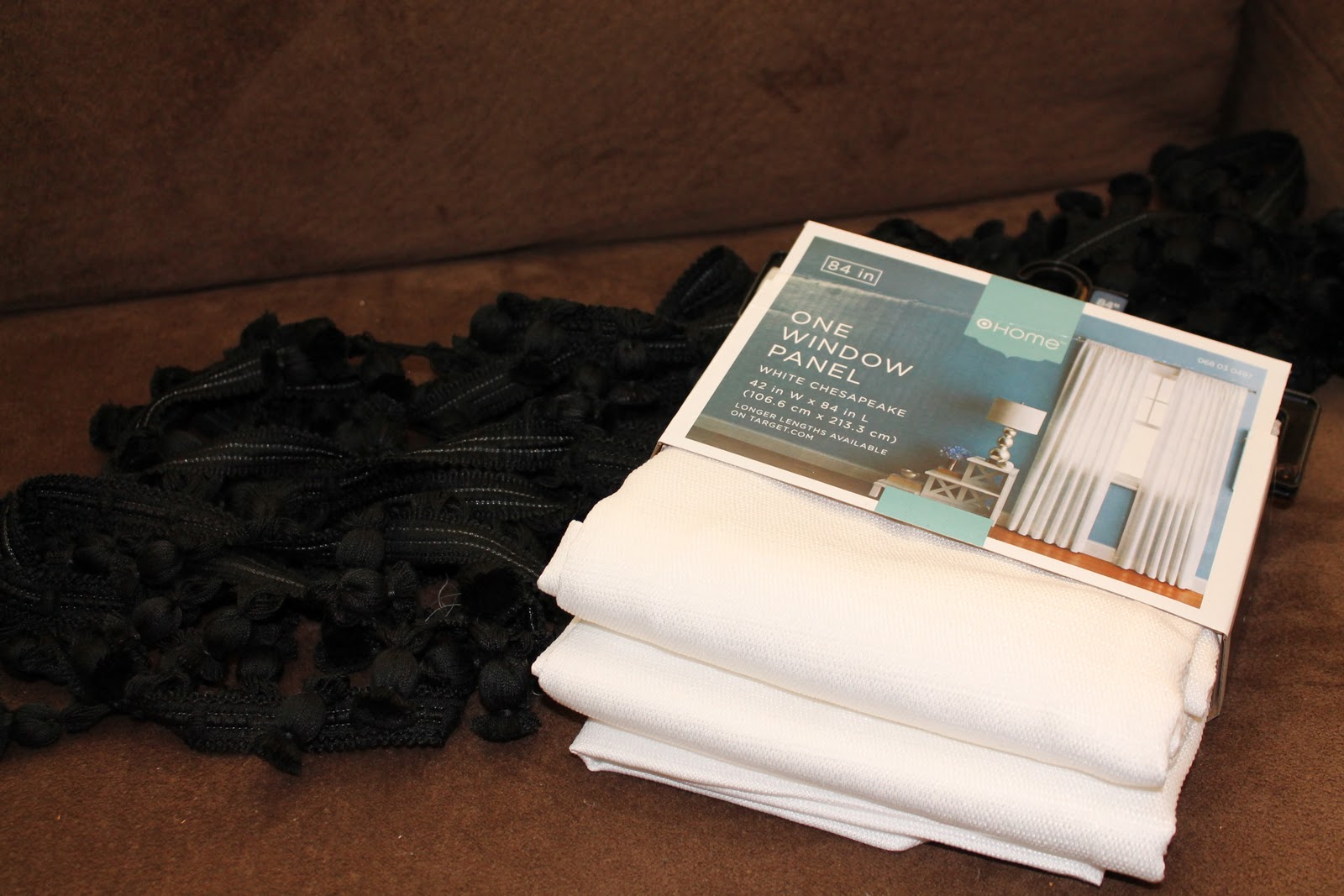 I Heart Pretty DIY Fringe Curtains