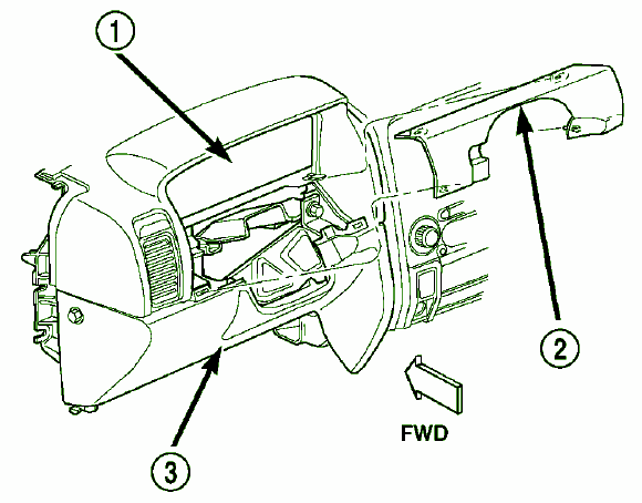Carfusebox Instrument Panel Fuse Box Diagram For 2003 Jeep Grand Cherokee