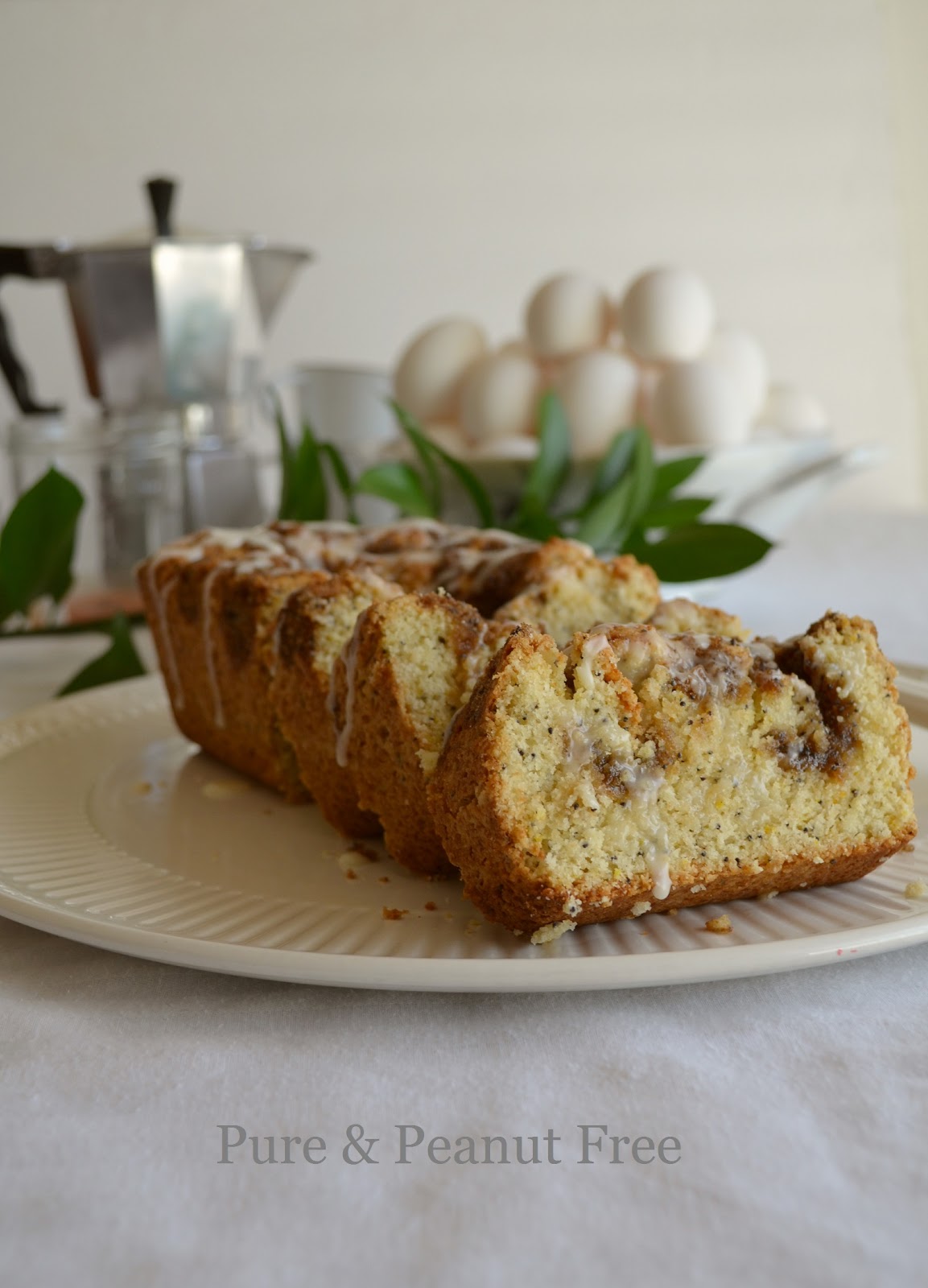 Pure and Peanut Free Cardamom Spiced OrangePoppy Seed Cake