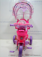 2 GoldBaby JT09 Winch Baby Tricycle in Pink
