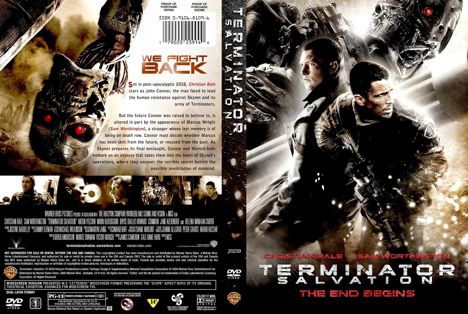 Terminator Salvation Dvd Cover