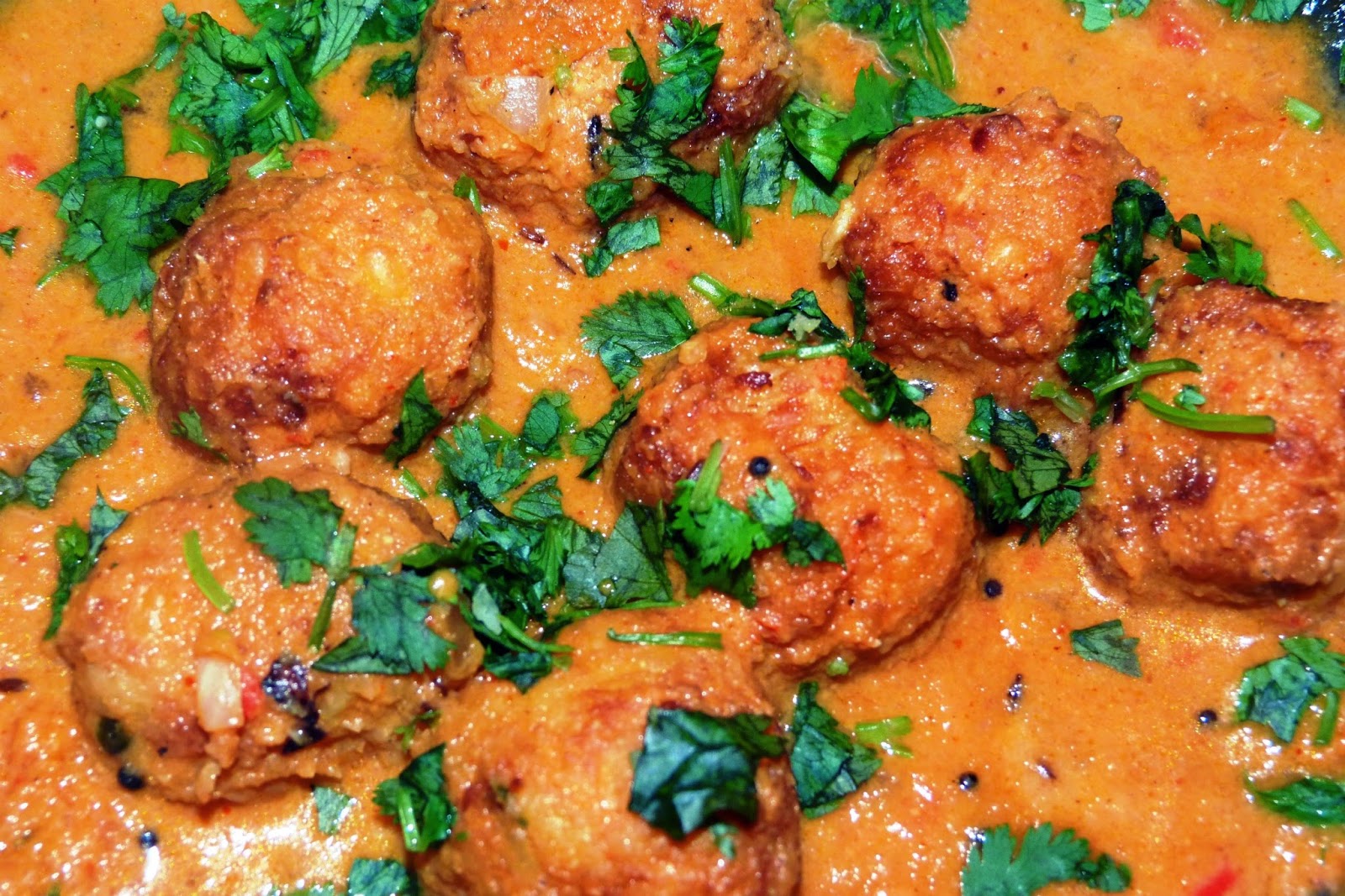 Delicious and Restaurant style Cabbage Kofta Gravy Curry recipe for