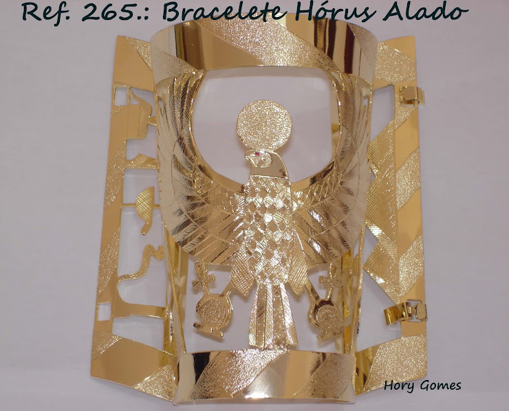 Ref. 265.: Bracelete hórus alado