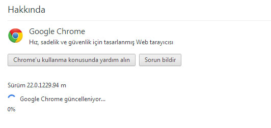 Google Chrome 23 Yükseltme Google Chrome 23 Yükseltme