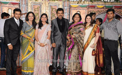 Actor Karthi Wedding Reception Photos
