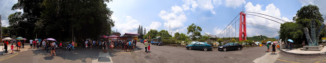 嘉義縣竹崎鄉親水公園萬竹博覽館-全新景點花仙子-天空步道啟用-千禧橋-弘景橋