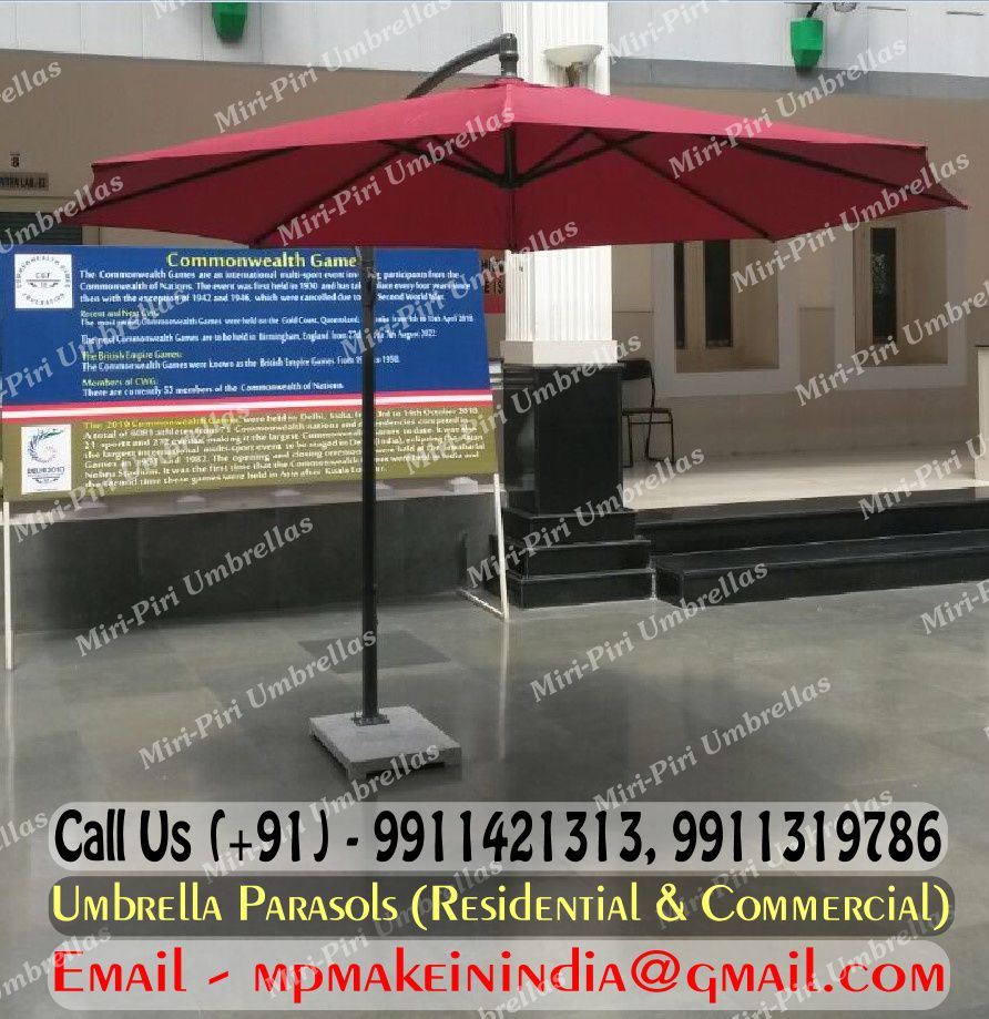 Outdoor Umbrellas for Restaurants, Hotels & Cafeteria Manufacturers & Suppliers in India